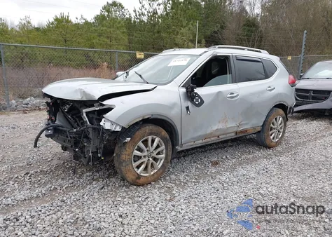 2017 Nissan Rogue Sv from USA, damaged, VIN KNMAT2MT8HP602935